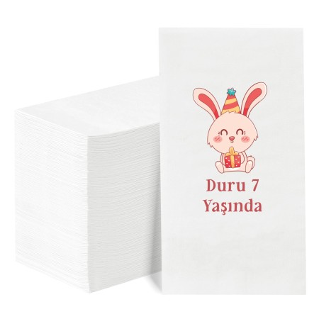 Bellatrixa Kişiye Özel Doğum Günü Peçetesi