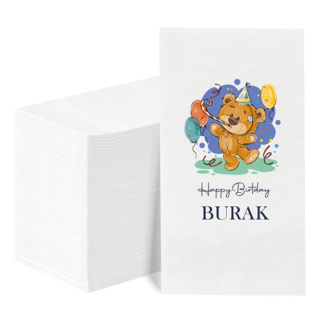 Elnathor Kişiye Özel Doğum Günü Peçetesi