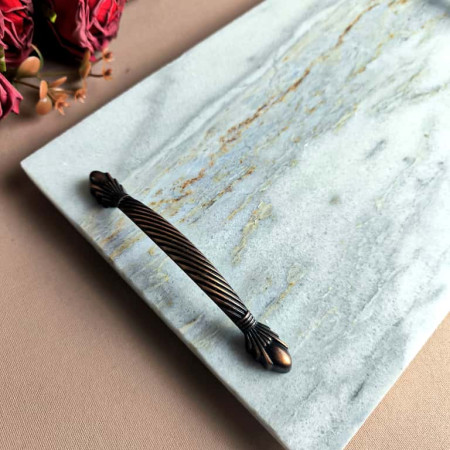 Klamen Mermer Söz-Nişan Tepsisi 20*30